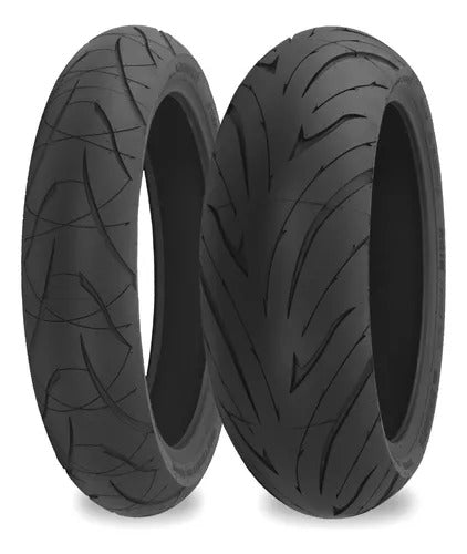 LLANTA SHINKO 120/70ZR17 (58W) 4PR TL F016 JLSB VERGE 2X DOBLE COMPUESTO RADIAL